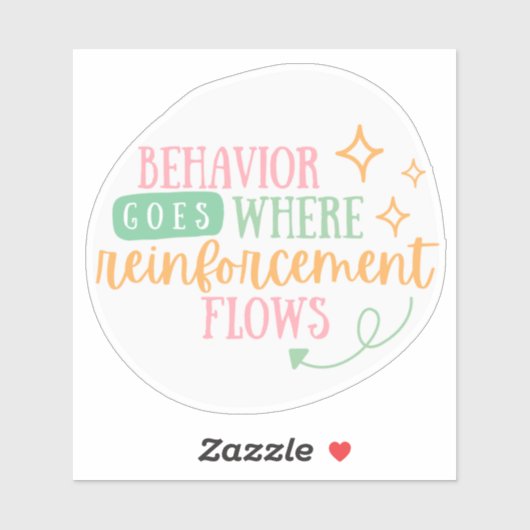 ABA-Aufkleber, Behavior Tech, BCBA, ABA-Geschenk, Aufkleber (Blatt)