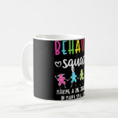 Aba Behavior Squad Angewandte Verhaltensanalyse-Cr Kaffeetasse (Vorderseite Links)