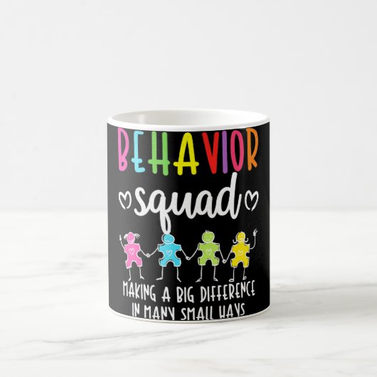 Aba Behavior Squad Angewandte Verhaltensanalyse-Cr Kaffeetasse (Mittel)