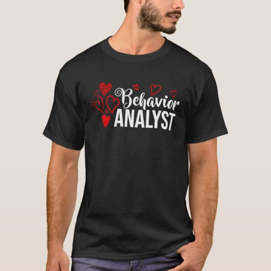 ABA Behavior Therapist Therapy Analyst T-Shirt (Vorderseite)