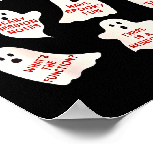 Aba Halloween Behavior Fall Applied Behavior Ysis  Poster (Ecke)