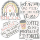 ABA Sticker, Verhaltensanalyst Geschenk, Verhalten Aufkleber (Vorderseite)