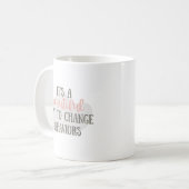 ABA-Tasse, Verhaltensanalyse-Geschenk, ABA-Geschen Kaffeetasse (Vorderseite Links)