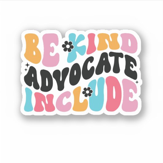 ABA Therapeut, Autismus Bewusstsein, ADHD Aufkleber (Vorderseite)