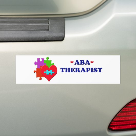 ABA-Therapeut Autoaufkleber (Auf Auto)