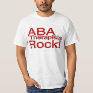 ABA-Therapeut-Felsen T-Shirt