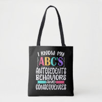 ABA Therapeut Gift ABCs Verhaltensanalyst Autismus