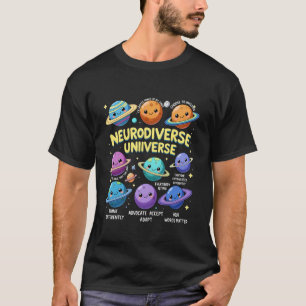 ABA-Therapeut Neurodiverses Universum Autismus-Bew T-Shirt