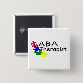 ABA-Therapeut (pp.) Button (Vorne & Hinten)