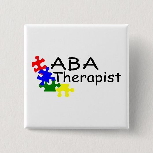 ABA-Therapeut (pp.) Button (Vorderseite)