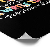 Aba Therapist Aba Therapy Applied Behavior Analysi Poster (Ecke)