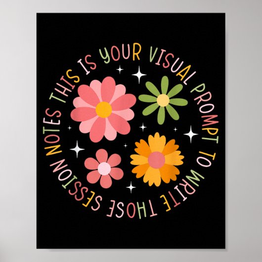 Aba Therapist Aba Therapy Applied Behavior Analysi Poster (Vorne)