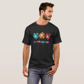 Aba Therapist Educate Behavior Analyst Autism Ther T-Shirt (Vorne ganz)