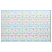Abaco, Bahamas farbiger Text und Bildmuster Stoff (Yard (91,4 cm))