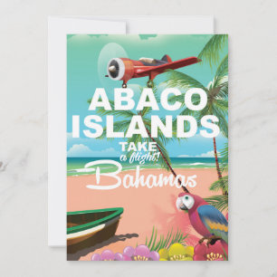 Abaco-Inseln Urlaubsposter