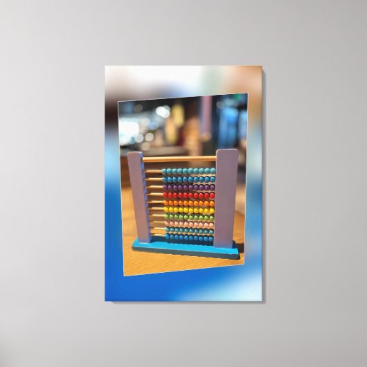 Abacus erster Computer Leinwanddruck (Vorderseite)