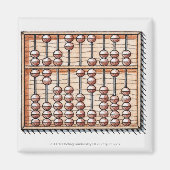 Abacus-Illustration Magnet (Vorne)