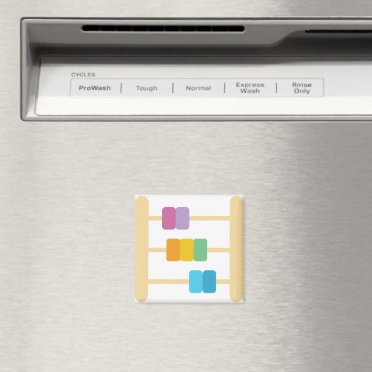 Abacus Magnet (In Situ (Geschirrspüler))