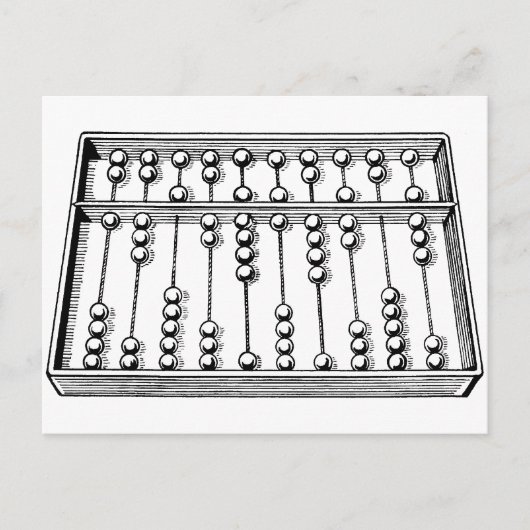 Abacus Postkarte (Vorderseite)