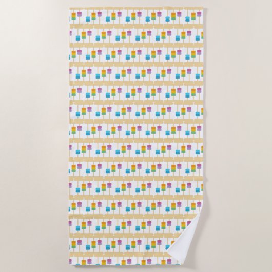 Abacus Strandtuch (Vorderseite)