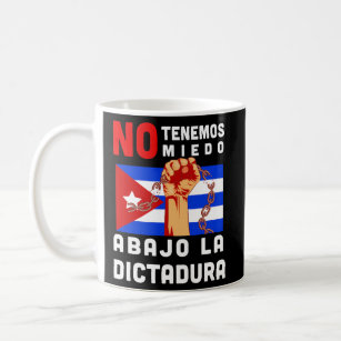 Abajo La Dictadura I Cuba Cubano Anti-Comunista Kaffeetasse