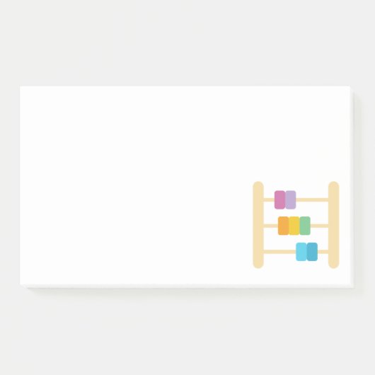 Abakus Post-it Klebezettel (Vorderseite)