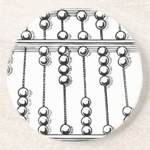 Abakus Sandstein Untersetzer