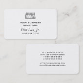 Abakus Visitenkarte (Vorne/Hinten)