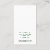 Abakus Visitenkarte (Rückseite)