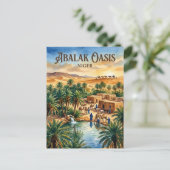 Abalak-Oase Niger Postkarte (Stehend Vorderseite)