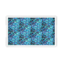 Abalone Akylic Tray