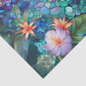Abalone Blumengarten Dekoupage Seidenpapier (Ausschnitt)