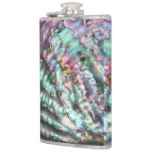 Abalone entworfen Vinyl Wrapped Flask Flachmann (Links)