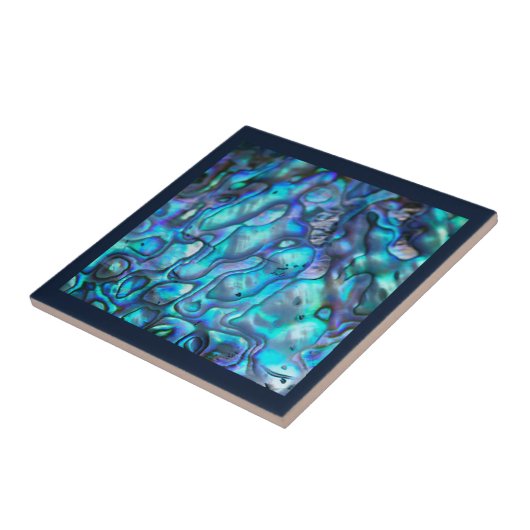 Abalone Keramik Tile/Untersetzer Fliese (Seite)