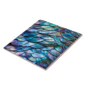 Abalone-Muschel Abstraktes Muster Fliese (Seite)