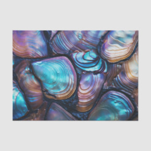Abalone-Muschel Abstraktes Muster Seidenpapier