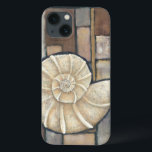 Abalone-Muschel Case-Mate iPhone Hülle<br><div class="desc">Charikilia Zarris ist eine talentierte Künstlerin,  die für ihr Meereskunstwerk bekannt ist. Ihre Bilder sind friedlich und beruhigend und entspannen Sie mit jedem Bild. Dieses Wasserkunstwerk mit einer Abalone-Muschel,  die das Zentrum von allen bildet,  ist von Fliesen und einem schönen Farbschema umgeben.</div>
