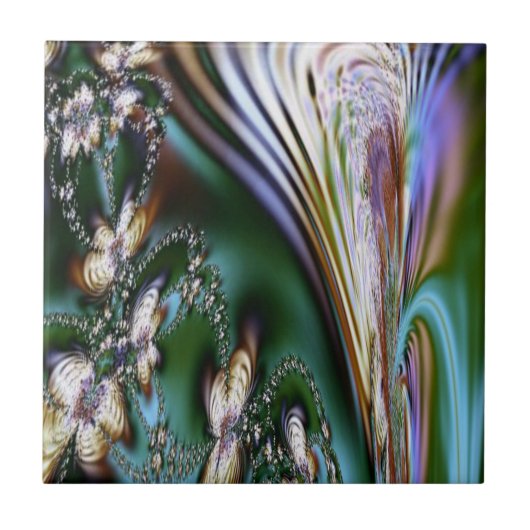 Abalone-Muschel Fliese (Vorderseite)