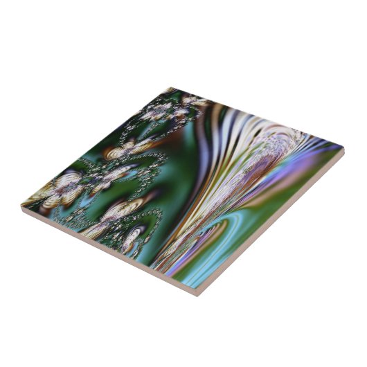 Abalone-Muschel Fliese (Seite)