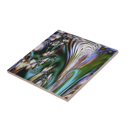 Abalone-Muschel Fliese (Seite)