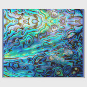 Abalone-Muschel Geschenkpapier (Flach)