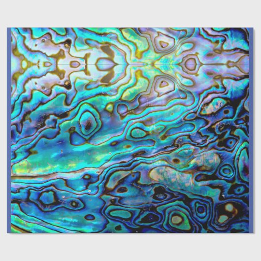 Abalone-Muschel Geschenkpapier (Flach)