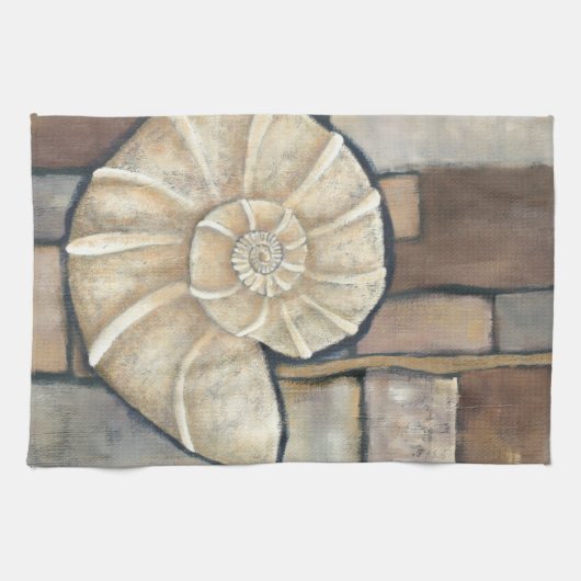 Abalone-Muschel Geschirrtuch (Horizontal)