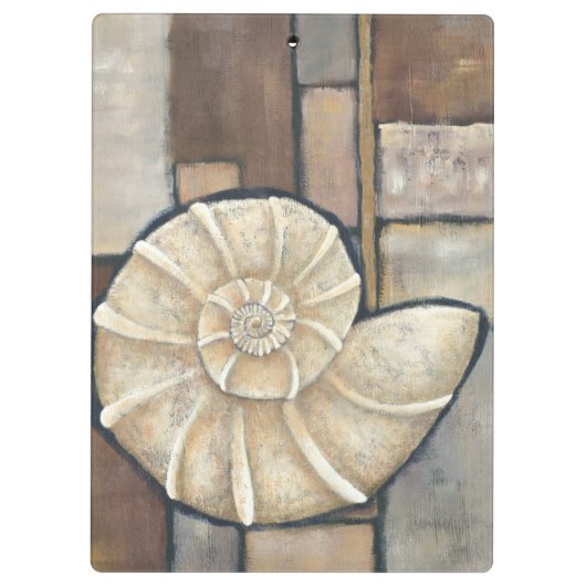 Abalone-Muschel Klemmbrett (Rückseite)