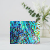 Abalone-Muschel Postkarte (Stehend Vorderseite)