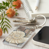 Abalone-Muschel Schlüsselanhänger (Vorderseite rechts)