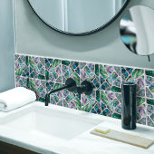 Abalone Muschel Texture - Zellen Collage N14 Fliese