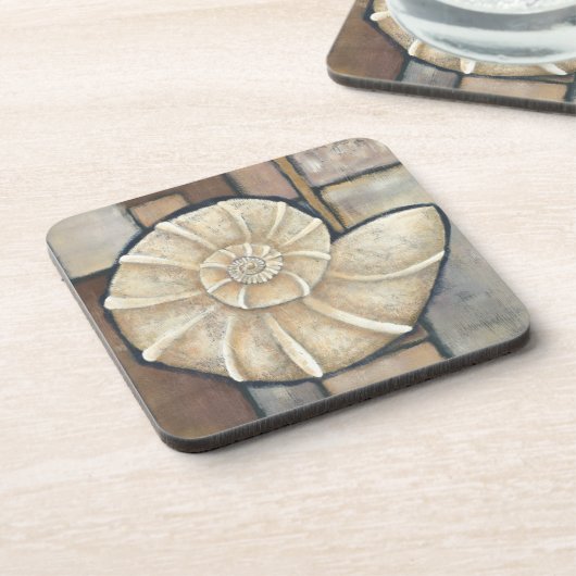 Abalone-Muschel Untersetzer (Linke Seite)