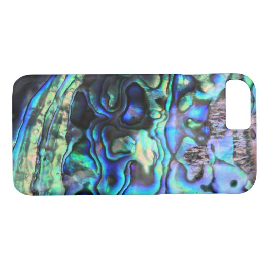 Abalone paua Muschel Case-Mate iPhone Hülle (Rückseite (Horizontal))