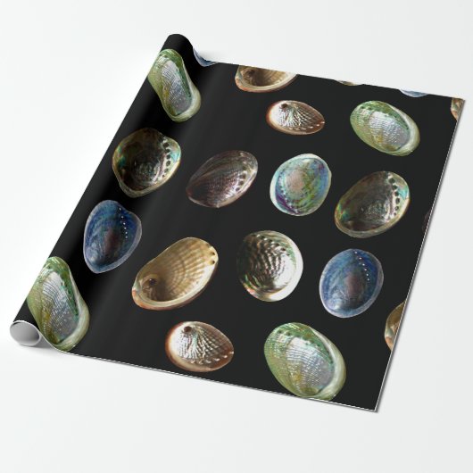 Abalone Paua Muschel Farbsortiment Geschenkpapier (Ungerollt)